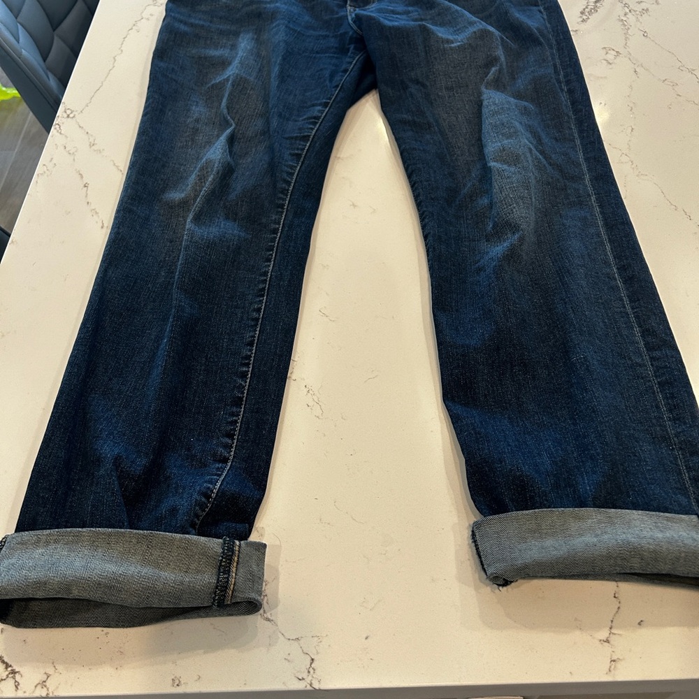 Kut from the Kloth Dark Blue Straight Jeans